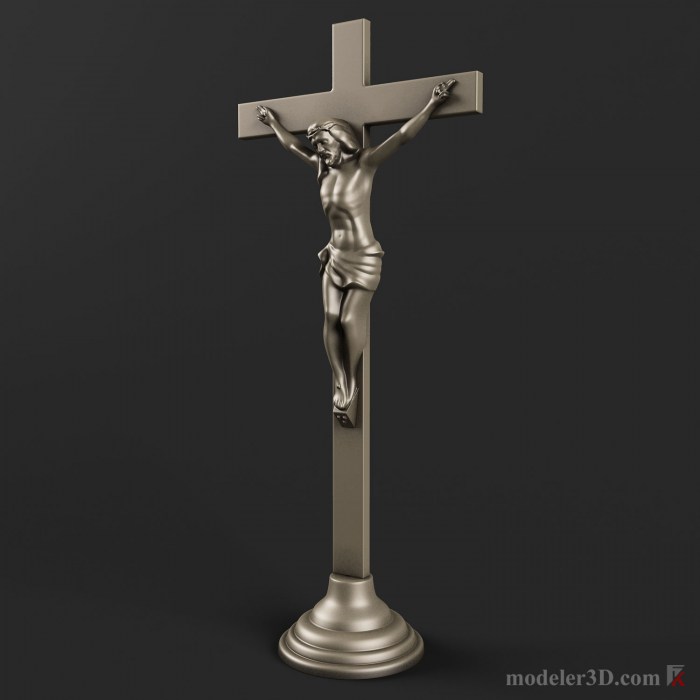 Catholic Savior 3D Model