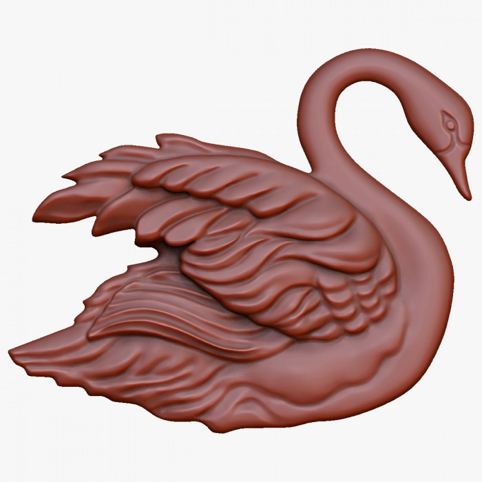 swan relief for CNC