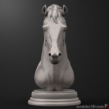 Horse Head Sculpture