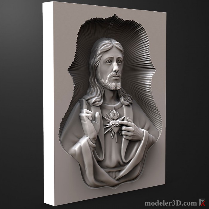 3D model of Jesus Christ
