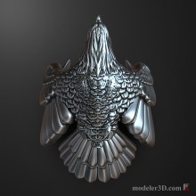 Орел Кольцо 3D модель
