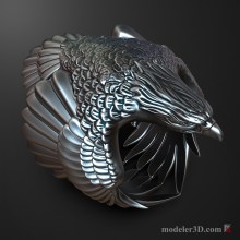 Eagle Ring 3D Model