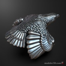 Орел Кольцо 3D модель