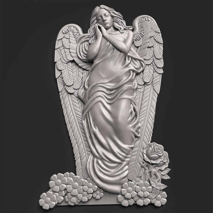 Angel Sculpture for CNC