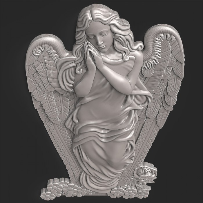 Angel Sculpture for CNC