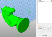 Horse Head Sculpture for 3d Printer 3D model