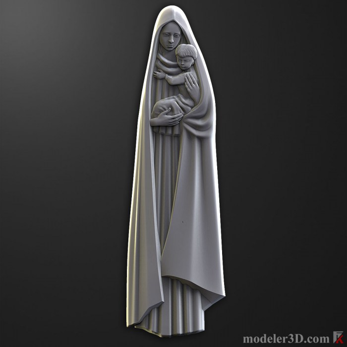 Virgin Mary for CNC