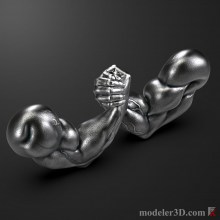 3D модель Армрестлинг arm wrestling