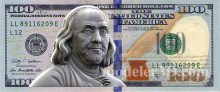 Benjamin Franklin bas relief 3D model