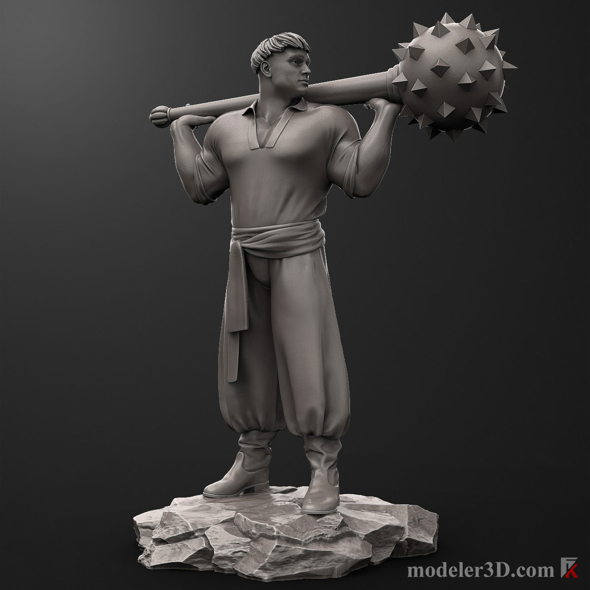 hero Fairy tale character 3D print model