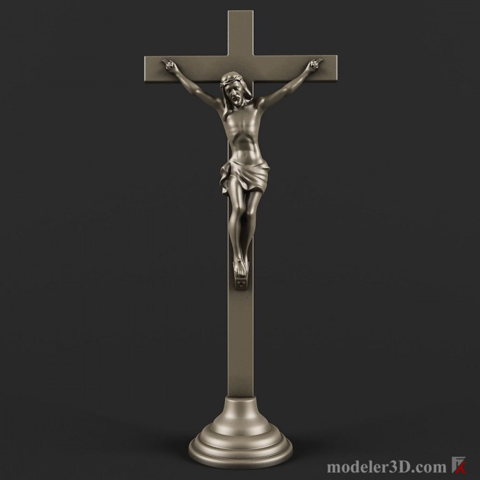 Catholic Savior 3D Model