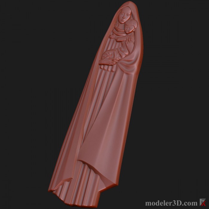 Virgin Mary for CNC