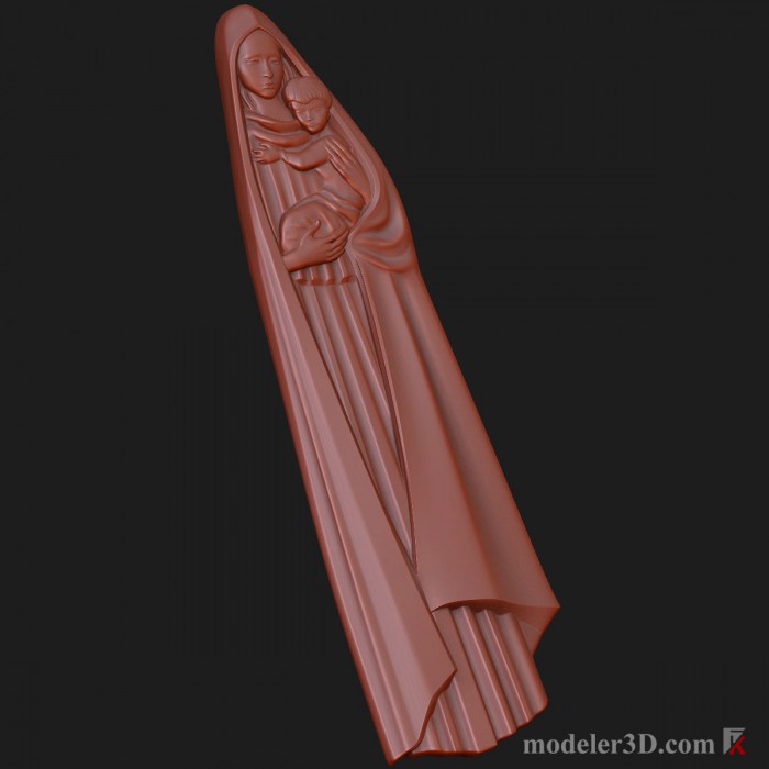 Virgin Mary for CNC