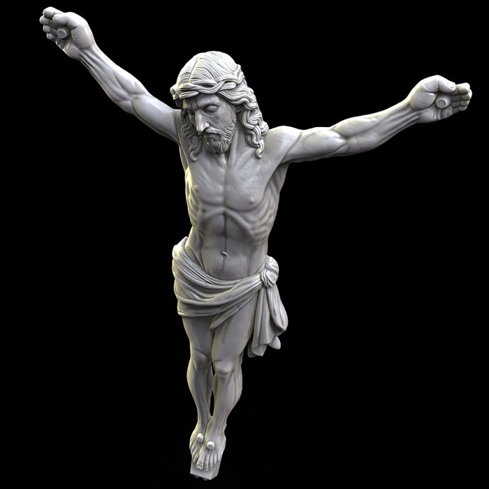 Jesus Christ for 3D Printing